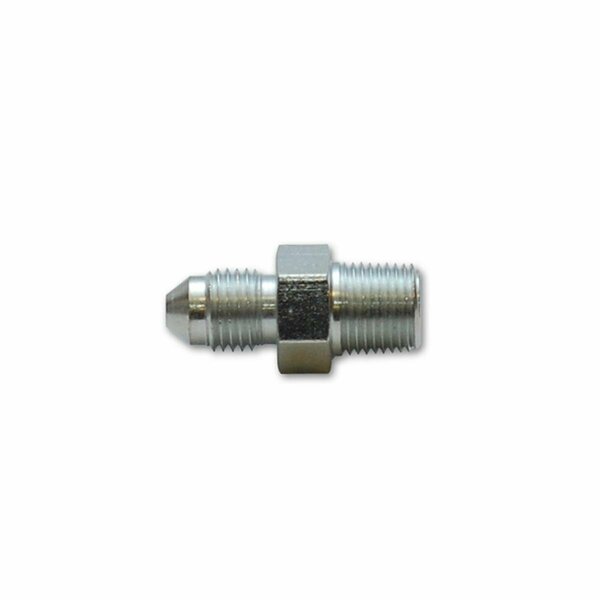 Vibrant 0.125 in. NPT x -3 AN - Straight Adapter Fitting, Steel 10290